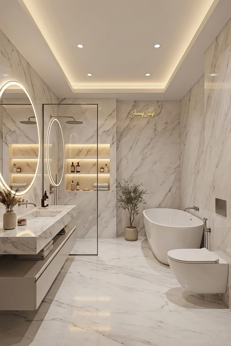 Luxury Master Bathroom-decorsparks
